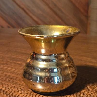 Small Brass Spittoon