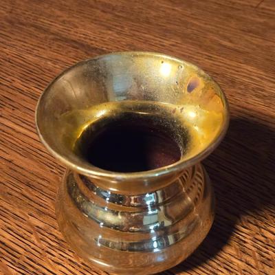 Small Brass Spittoon