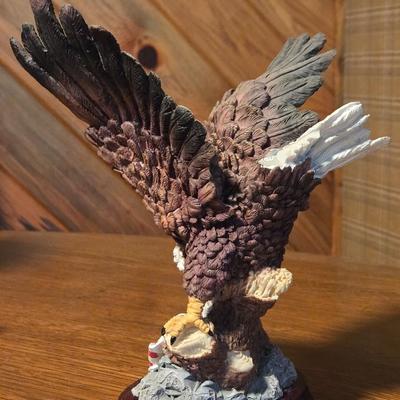 Eagle with American Flag