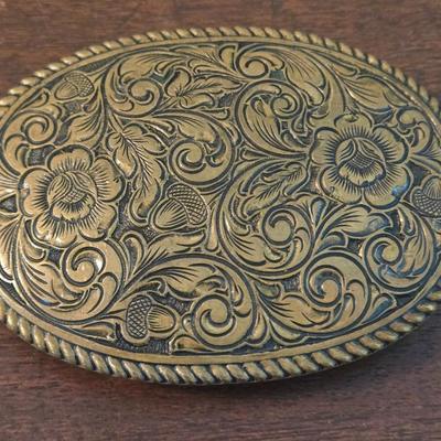 Bronze Crumrine El Arturo Belt Buckle