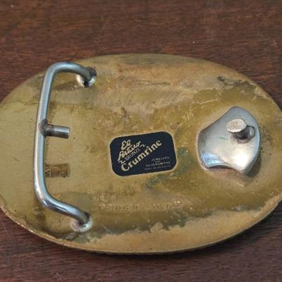 Bronze Crumrine El Arturo Belt Buckle