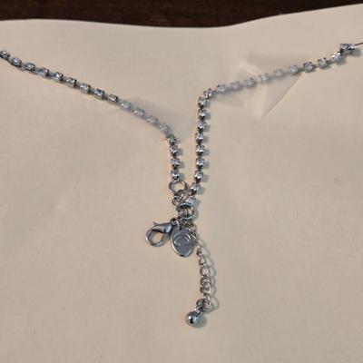 Clear Rhinestone Collar Style Necklace
