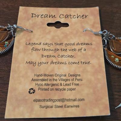 Dreamcatcher Beaded Earrings