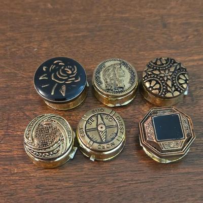 Gold Tone Button Covers