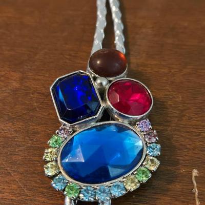 Women's Rhinestone Bolo Tie
