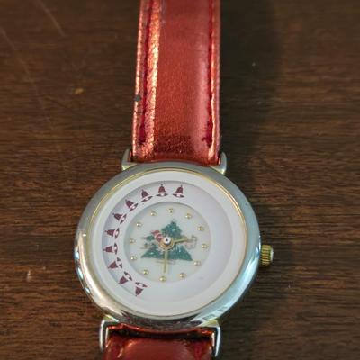 Christmas Tree Wrist Watch