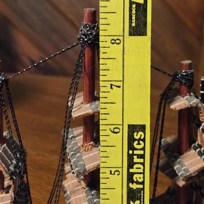 Veracruz Wood Ship Pen Holder