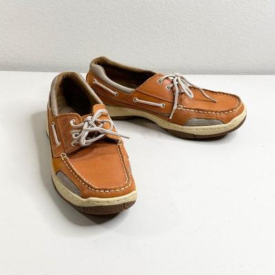 MAGELLAN ~ Mens 10 W ~ Leather Boat Shoes