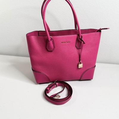MICHAEL KORS ~ Studio Gallery Pink Top Zip Tote ~ Authentic