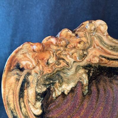 Lot 2. Handmade Pottery Platter Art Piece