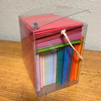 Box of paper/envelopes