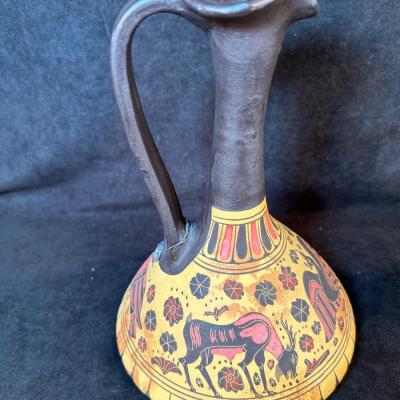 Lot 10. 3pc Egyptian Pottery pieces
