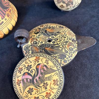 Lot 10. 3pc Egyptian Pottery pieces
