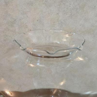 Beautiful Vintage Handblown Fluted Vase