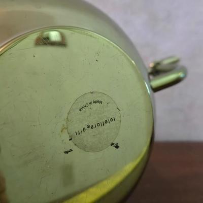 Brass Color Metal Telefloral Water Can Vase