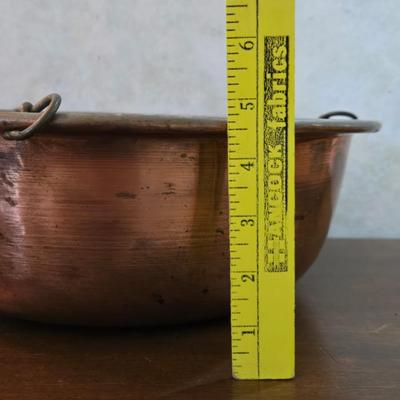 Vintage Hanging Copper Pan