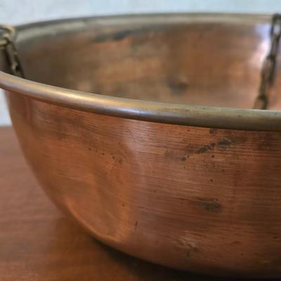 Vintage Hanging Copper Pan