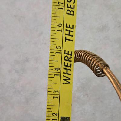 Gold Tone Metal Basket