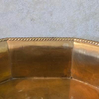 Brass Footed Bowl