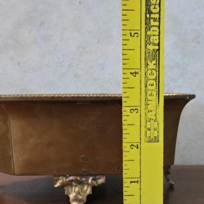 Brass Footed Bowl