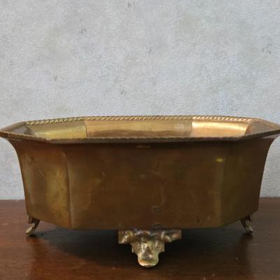 Brass Footed Bowl