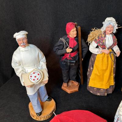 Santon Gasquet 9 French Figures