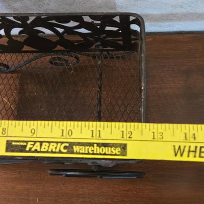 Metal Pram Decorative Basket