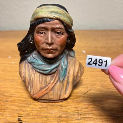 Indian bust