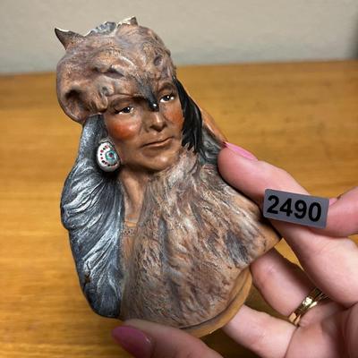 Indian bust