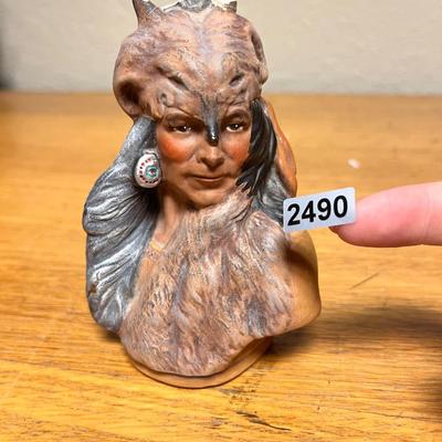 Indian bust