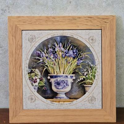 Flowers in a Vase Decor Trivet