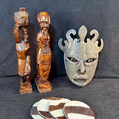 Lot 19. Ethnic Decor Pieces