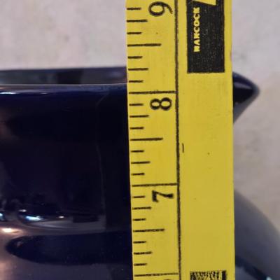 Navy Blue Glaze Ceramic Mesa Pitcher
