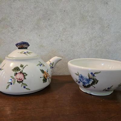 Single Serve Teapot and Cup