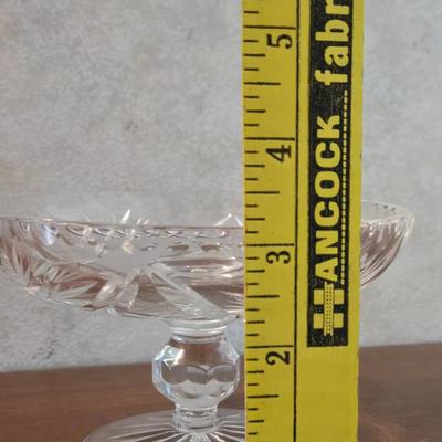 Cut Crystal Fluted Bowl