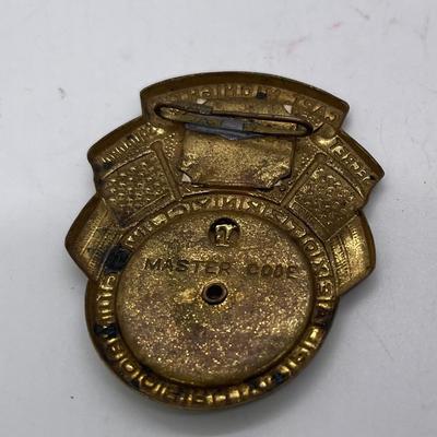 Vintage 1940's Captain Midnight Photomatic Secret Squadron Code-O-Graph Pinback Badge Promotional