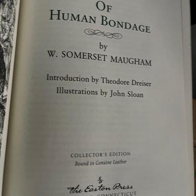 Set of Leather Books