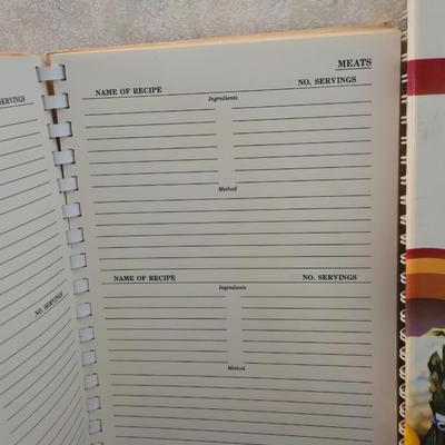 Recipe Book and 2 Cookbooks