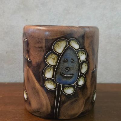 Artist Signed Mara Mexico Ceramic Mug