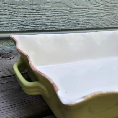 Ceramic Casserole Dish with Handles