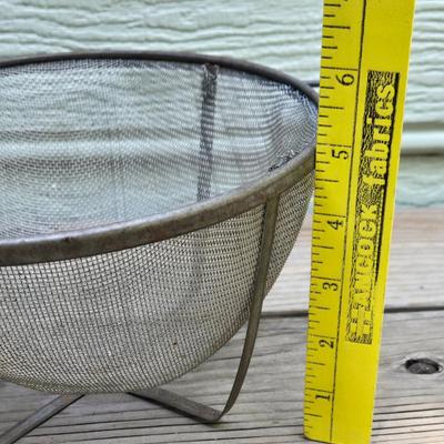 Antique/Vintage Metal Strainer