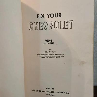 Fix Your Chevrolet Book V8-6