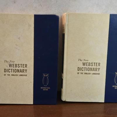 Webster's Dictionary Set
