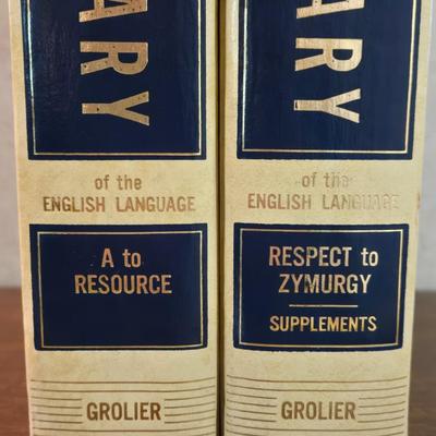 Webster's Dictionary Set