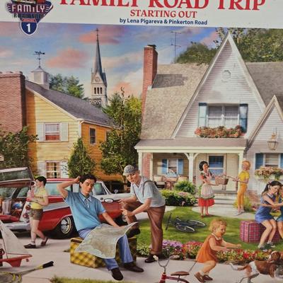 Family Road Trip Puzzle