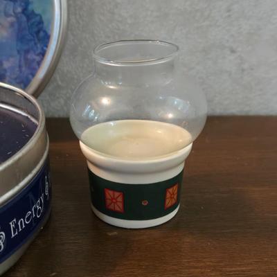 Candle and Miniature Candle Lantern