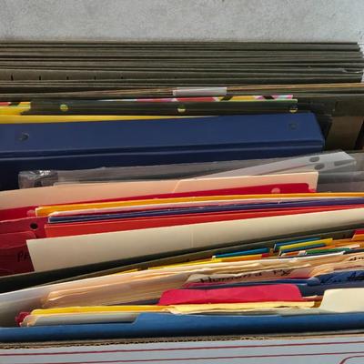 Office Folders Lot