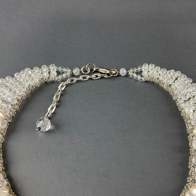 -30- ARTISAN | Beaded Collar Tie Necklace