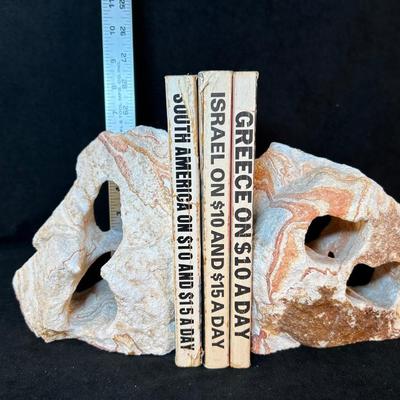 Lot 49. Sandstone Bookends