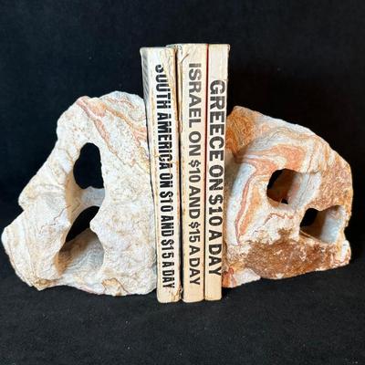 Lot 49. Sandstone Bookends